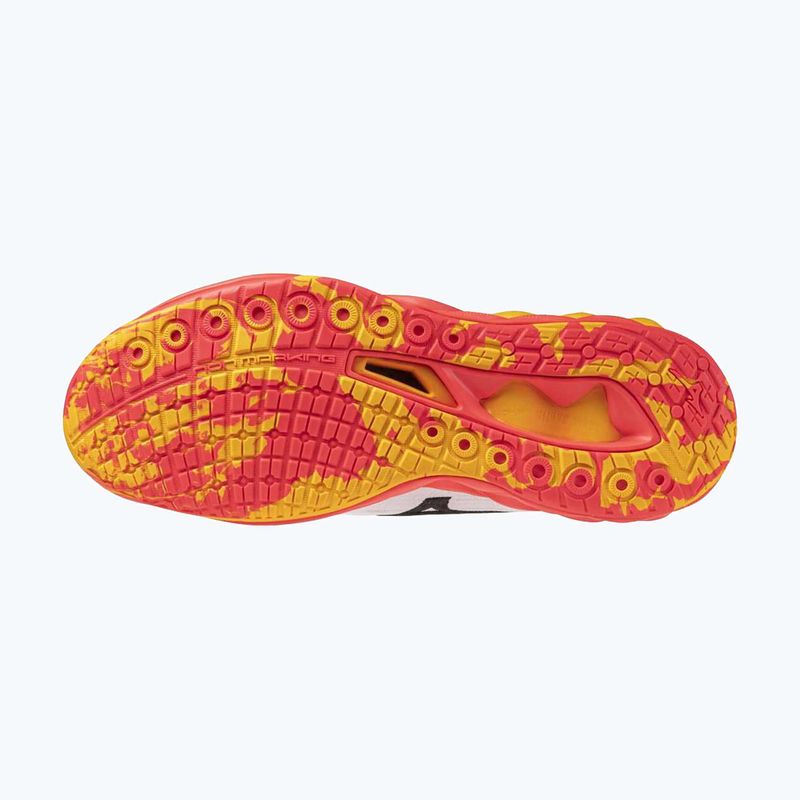 Mizuno Wave Luminous 3 weiß/feurige Koralle 2/Zitrus Volleyballschuhe 11