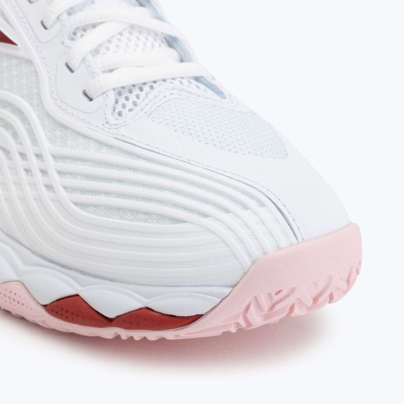 Damentennisschuhe Mizuno Wave Enforce Tour 2 CC white/pinkesque/barbados/cherry 7