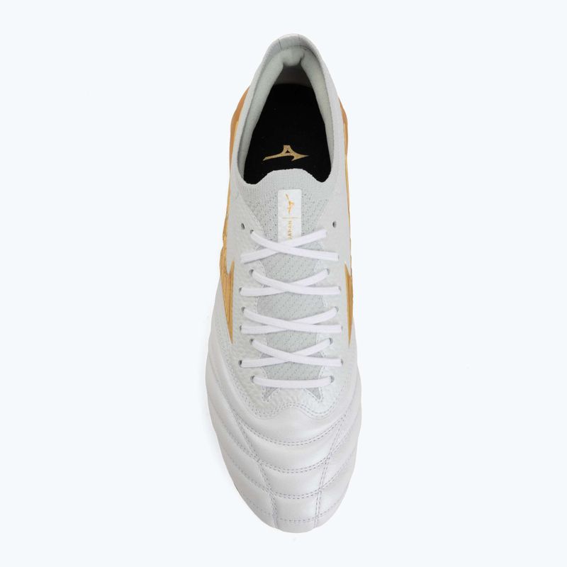 Fußballschuhe Mizuno Morelia Neo IV Beta Japan FG white/mp gold/cool gray 3c 5