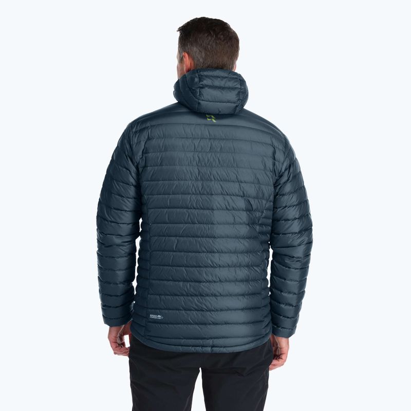 Daunenjacke Herren Rab Microlight Alpine orion blue 3