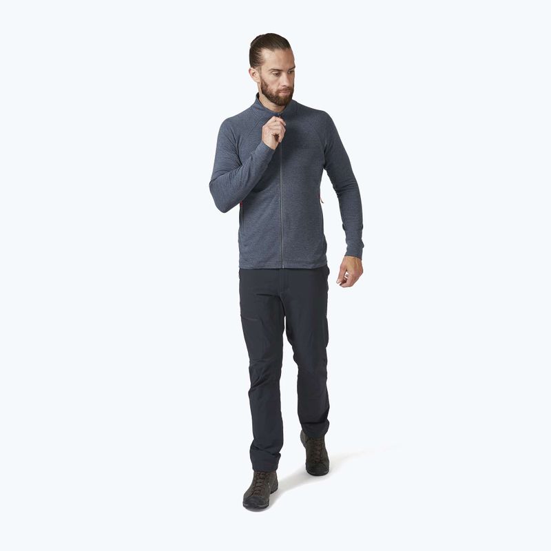 Sweatshrit Hoodie Trekking Herren Rab Nexus steel 2