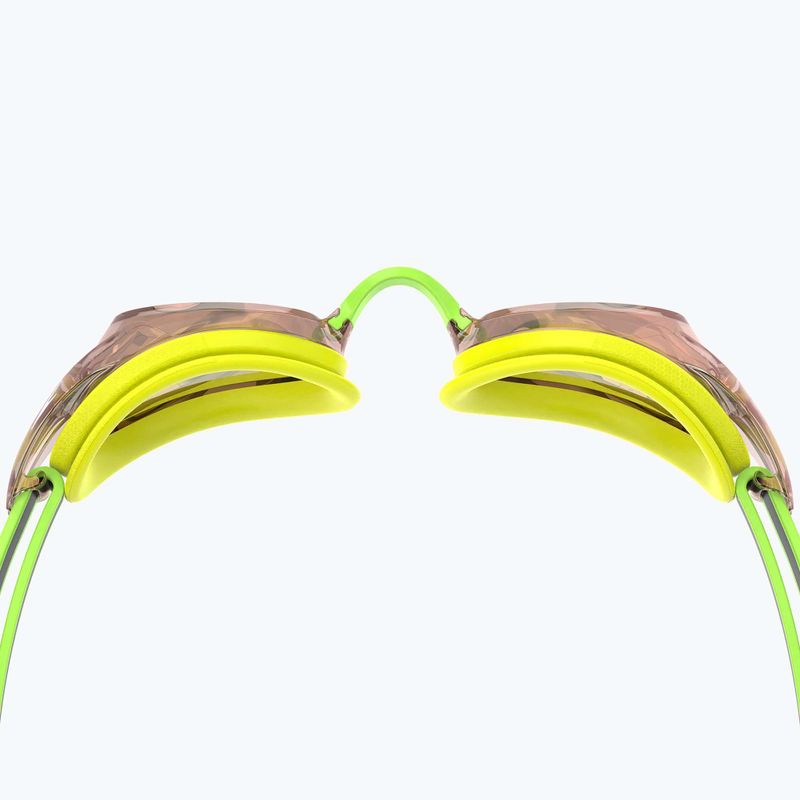 Schwimmbrille Speedo Vanquisher 3.0 Mirrored hyper yellow/grey/ablaze mirror 3