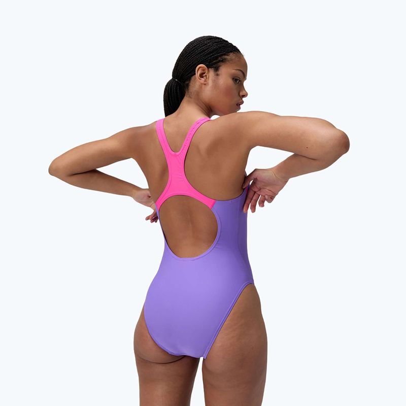 Einteiliger Badeanzug Speedo Medley Logo Medalist Indigo Glow 3
