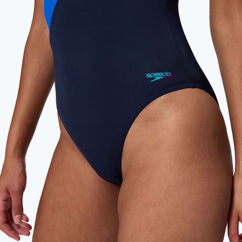 Einteiliger Damen-Badeanzug Speedo Hyperboom Butterfly Back peacoat/deep sapphire 5