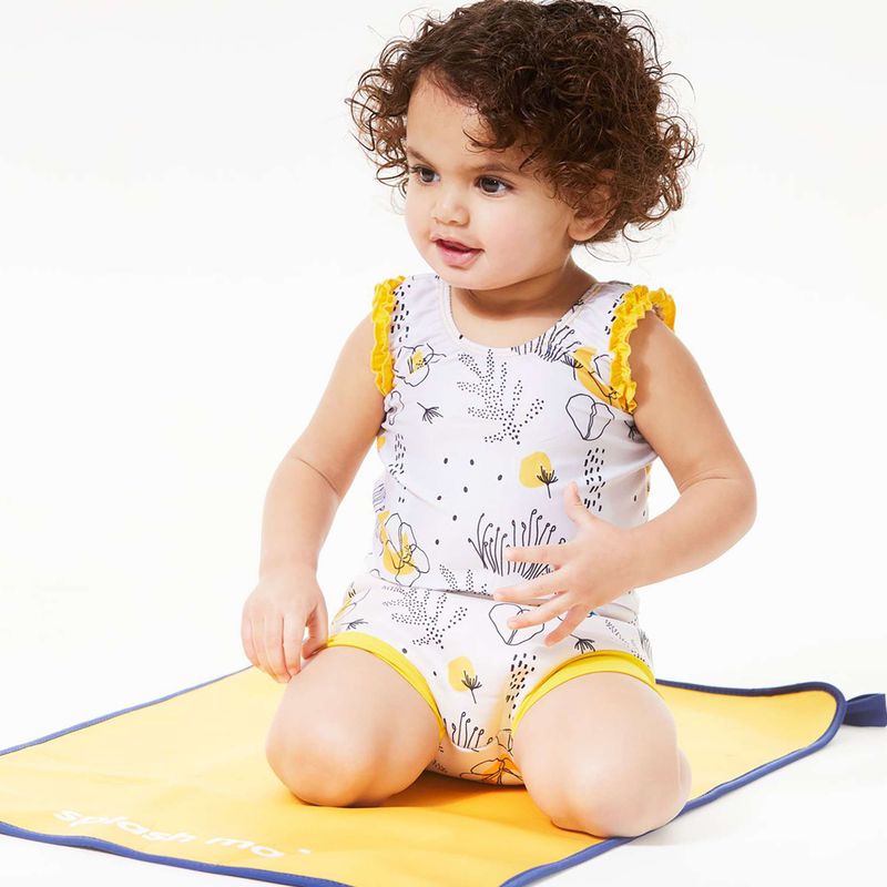 Schwimmanzug Kinder Splash About Happy Nappy flowe meadow 5