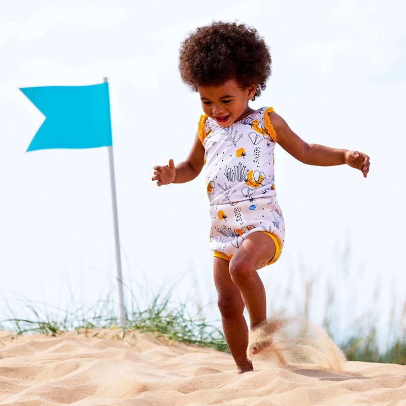 Schwimmanzug Kinder Splash About Happy Nappy flowe meadow 8