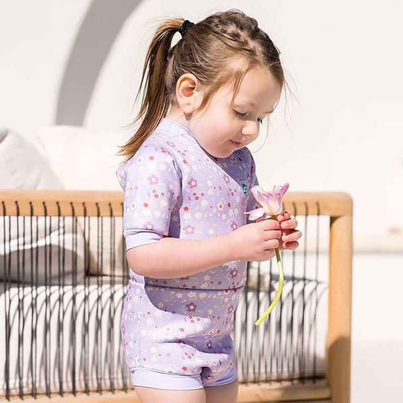 Neoprenanzug Kinder Splash About Happy Nappy Lilac spring 3