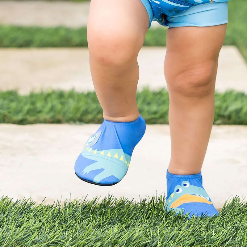 Kinder Wasserschuhe Splash About Splash Shoes crocodile swamp 13
