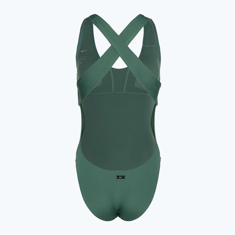 Nike Elevated Essential Pucker Crossback Zweiteiliger Badeanzug 2