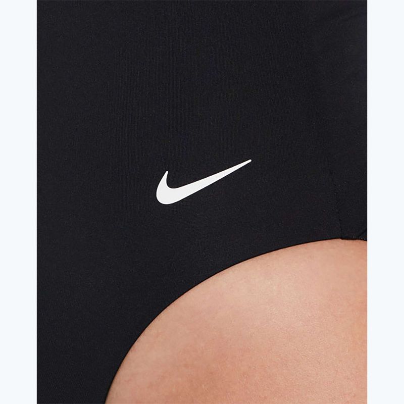 Einteiliger Damen-Badeanzug Nike Sneakerkini 2.0 Crossback schwarz 9