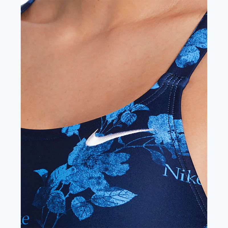 Nike Hydrastrong Fastback einteiliger Badeanzug für Frauen midnight navy 4