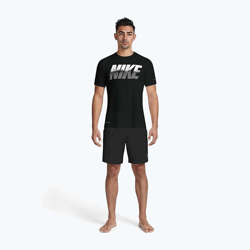 Herren T-Shirt Nike Hydroguard Ocean Merge black 2