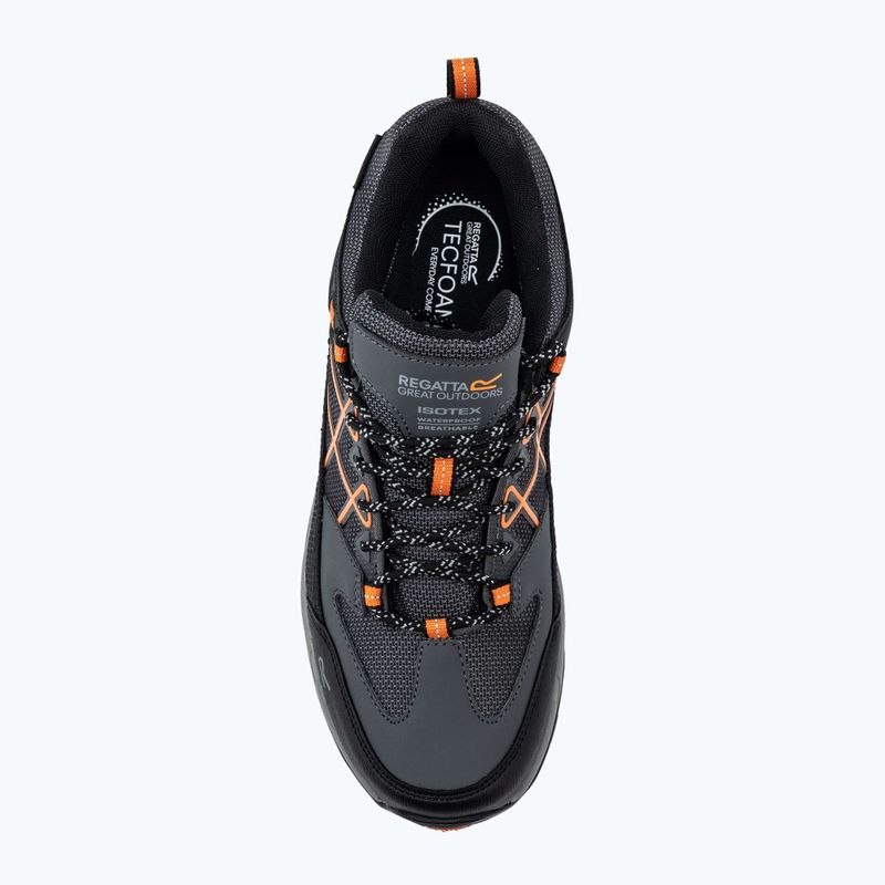Schuhe Trekking Herren REGATTA Samaris III Low granite/blaze orange 5