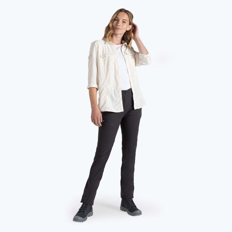 Women's Craghoppers NosiLife Adventure Langarm-Shirt III Meersalz-Trekking-Shirt 2