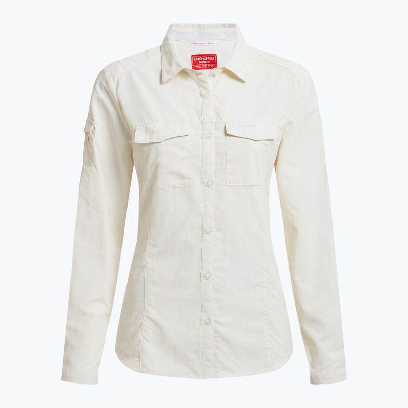 Women's Craghoppers NosiLife Adventure Langarm-Shirt III Meersalz-Trekking-Shirt 8