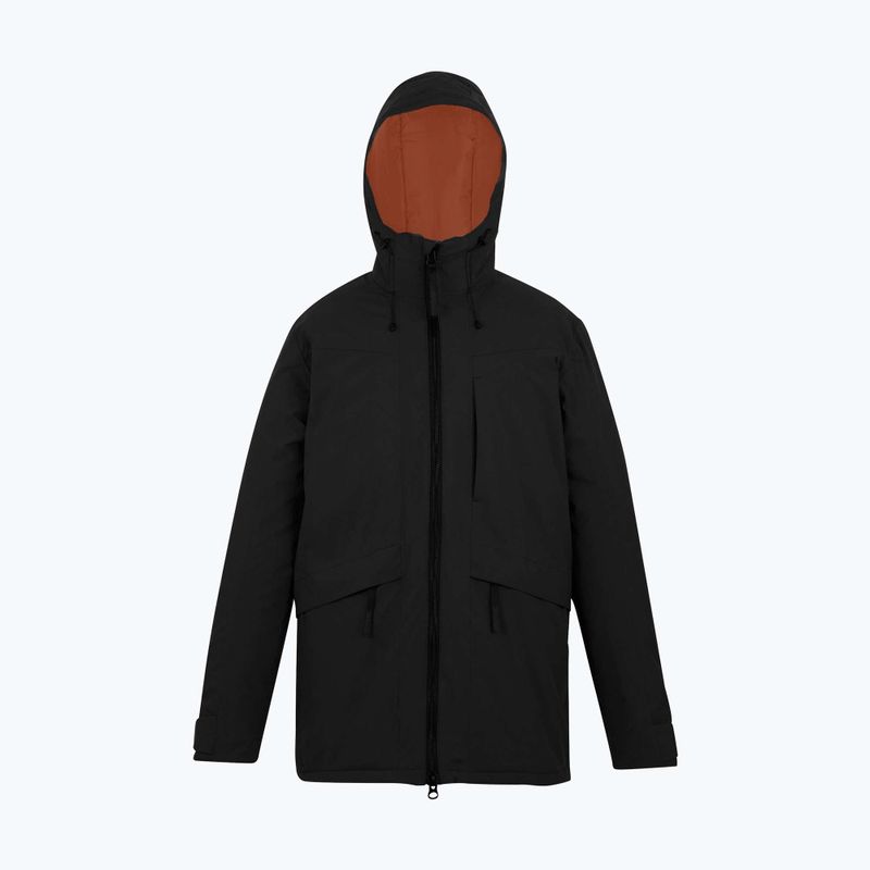 Herren-Regenjacke Regatta Balaton black/pumpkin spice 10