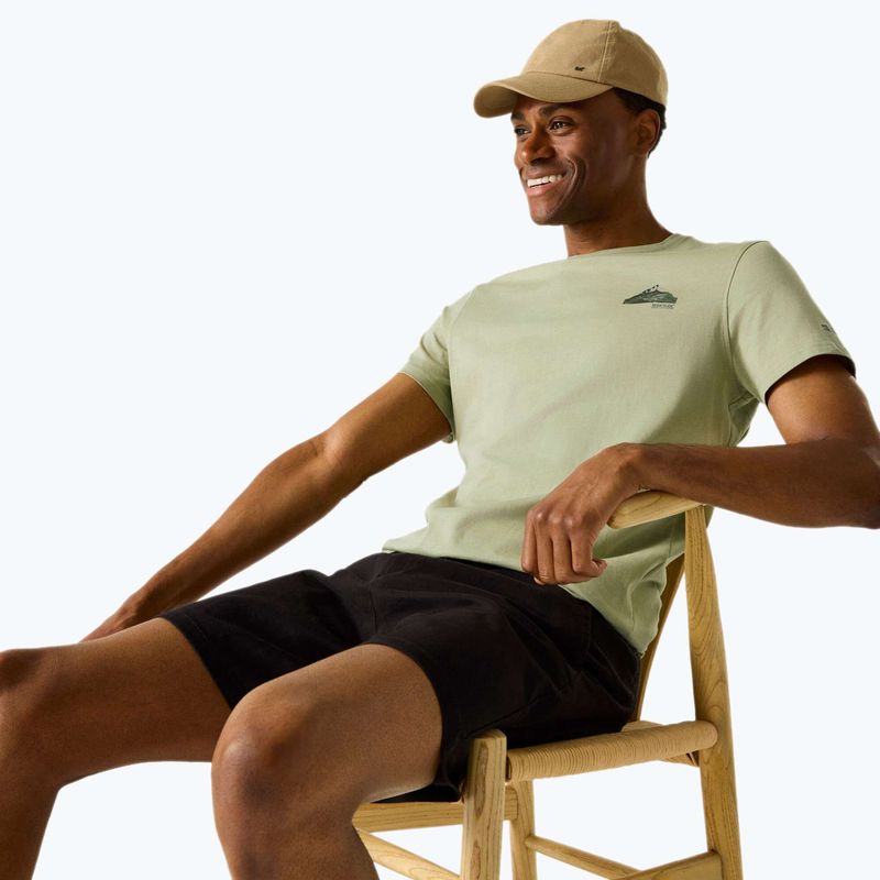 Herren-Trekkingshirt REGATTA Breezed light sage 4