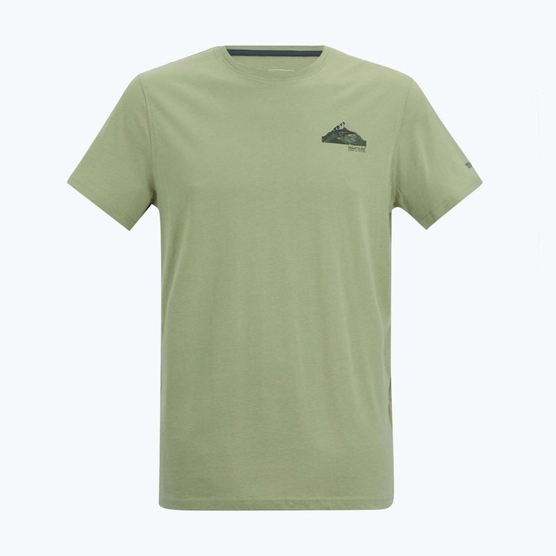Herren-Trekkingshirt REGATTA Breezed light sage 5