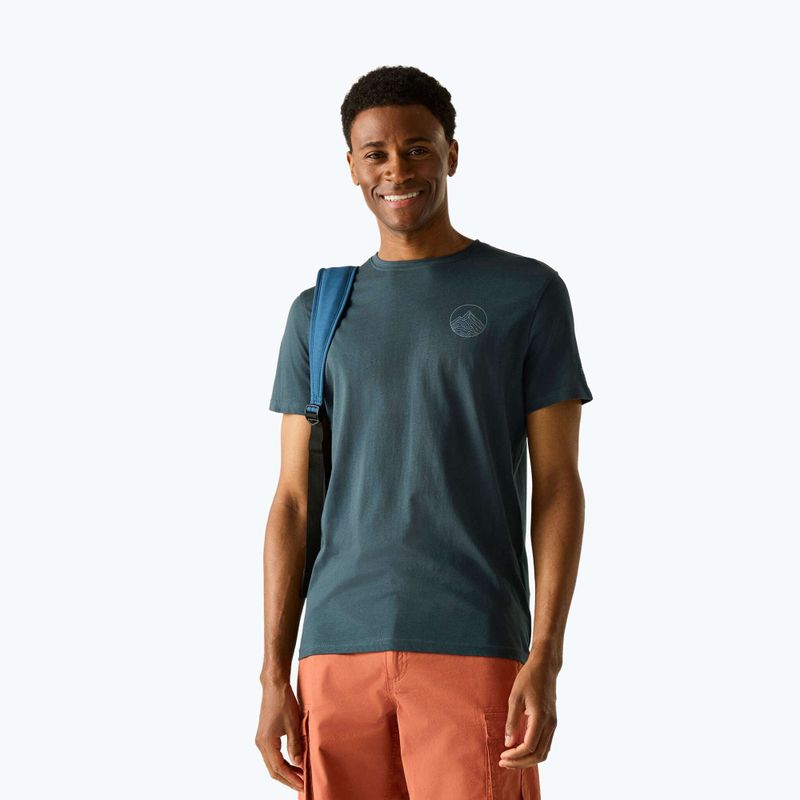 Herren-Trekkingshirt REGATTA Breezed night sky