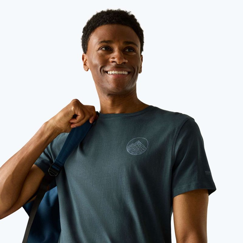 Herren-Trekkingshirt REGATTA Breezed night sky 4