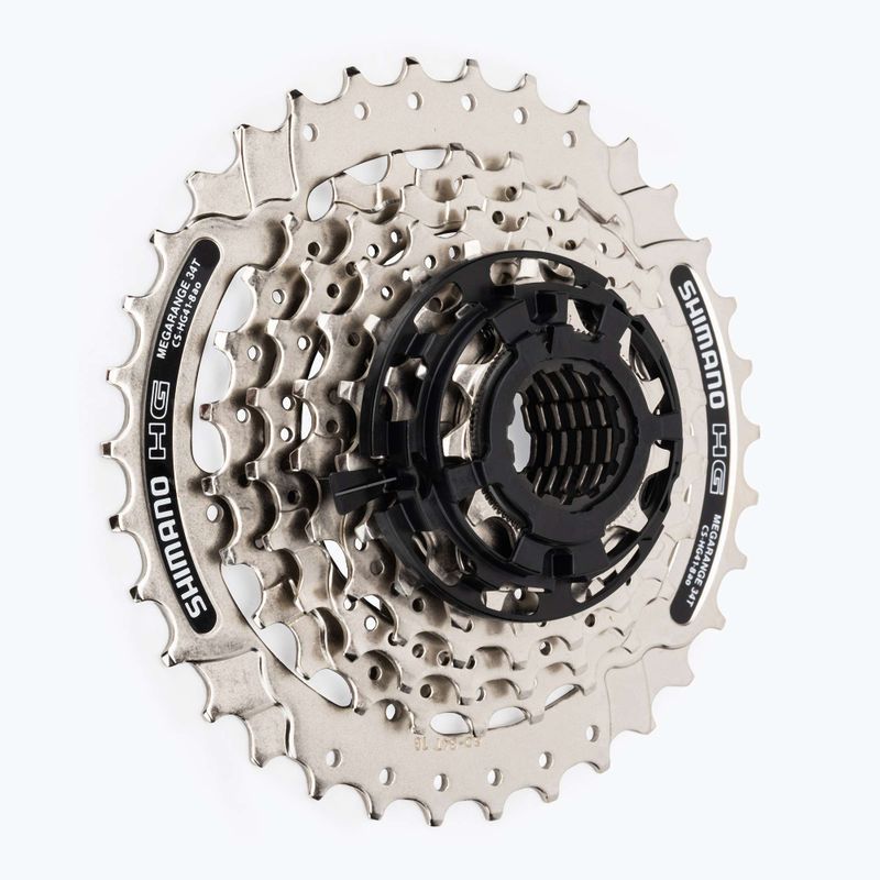Shimano Acera CS-HG41 11-34 silber 8-reihige Fahrradkassette ACSHG418134