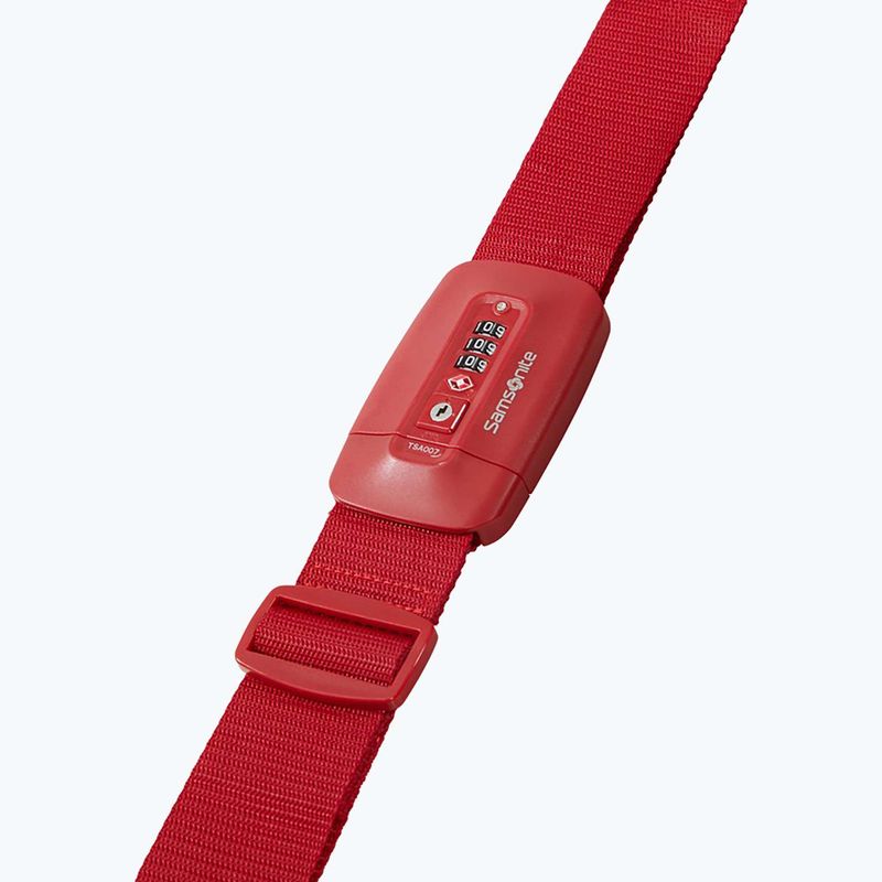 Spannriemen für Koffer Samsonite Revolution red 2