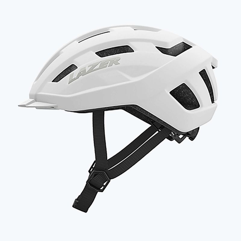 Fahrradhelm Lazer Codax KinetiCore + net matte full white 2