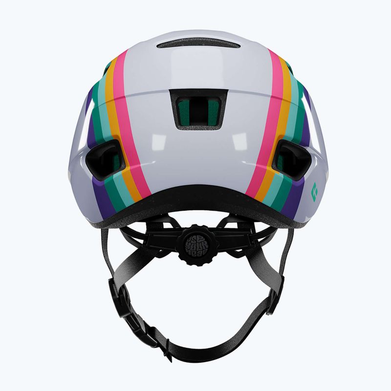 Lazer Pnut 2.0 KinetiCore Regenbogen Fahrradhelm für Kinder 5