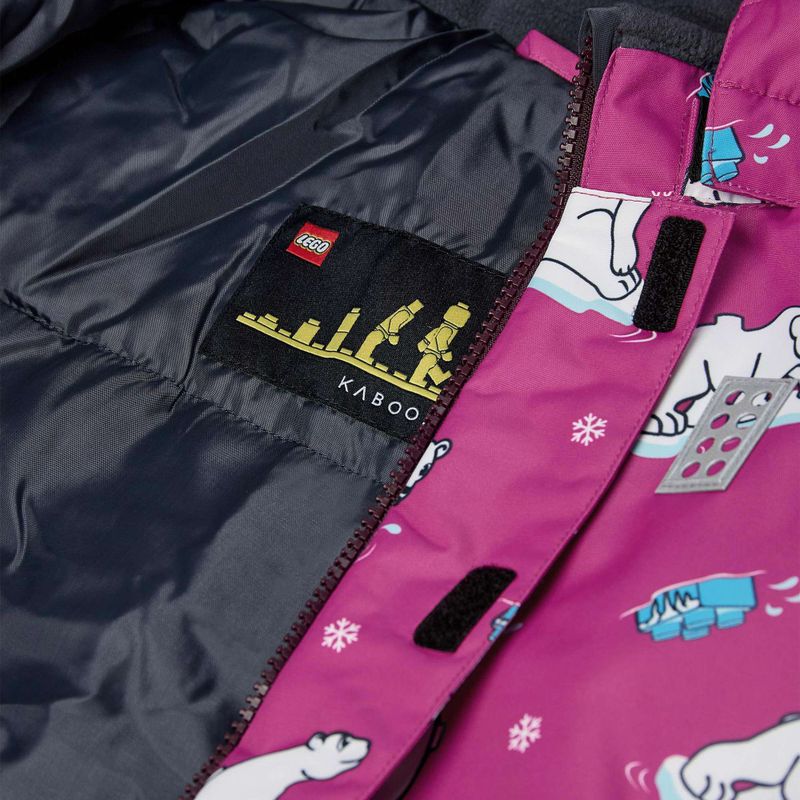 LEGO Lwjeri Kinderjacke 701 fuchsia 5