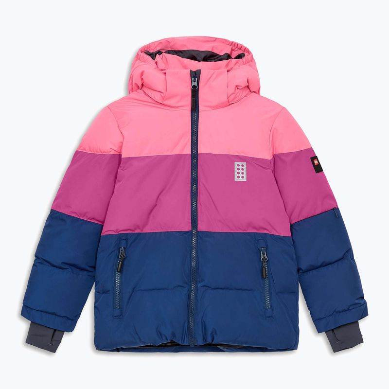 Kinder-Skijacke LEGO Lwjaz 805 fuchsia 2