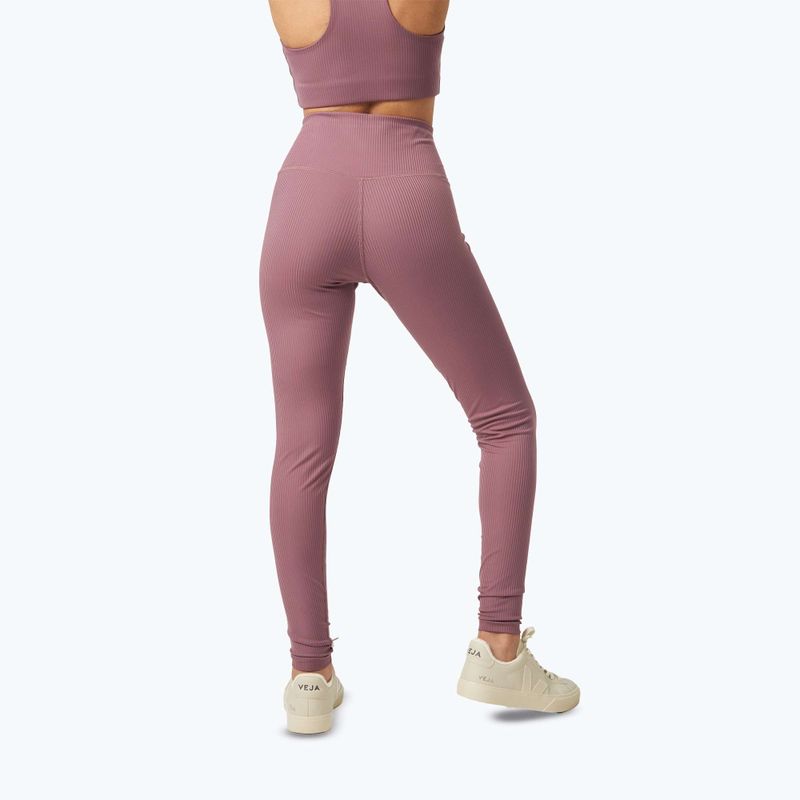 Trainingsleggings Damen Girlfriend Collective Rib pewter 3