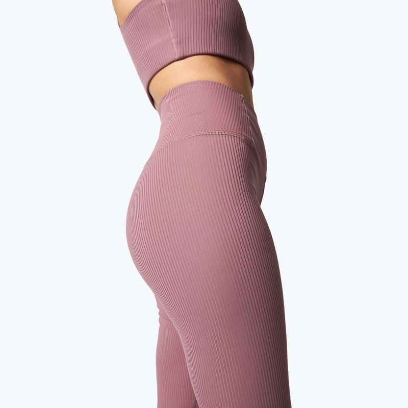Trainingsleggings Damen Girlfriend Collective Rib pewter 7
