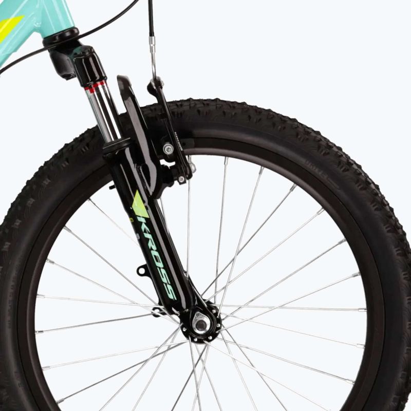 Kinderfahrrad KROSS Lea Mini 2.0 celadon/lime/gloss 6
