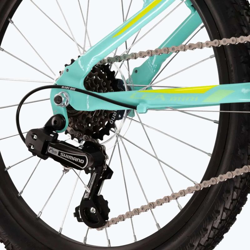 Kinderfahrrad KROSS Lea Mini 2.0 celadon/lime/gloss 7