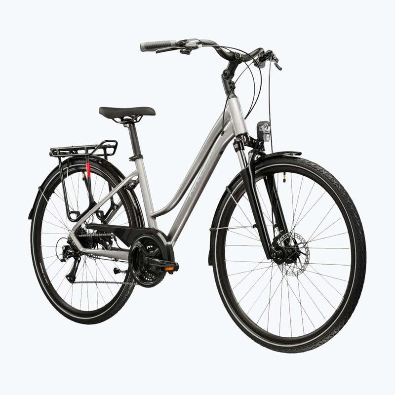 Damen-Trekkingrad KROSS Trans 3.0 In silver/gray/gloss 2
