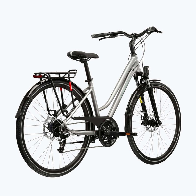 Damen-Trekkingrad KROSS Trans 3.0 In silver/gray/gloss 3