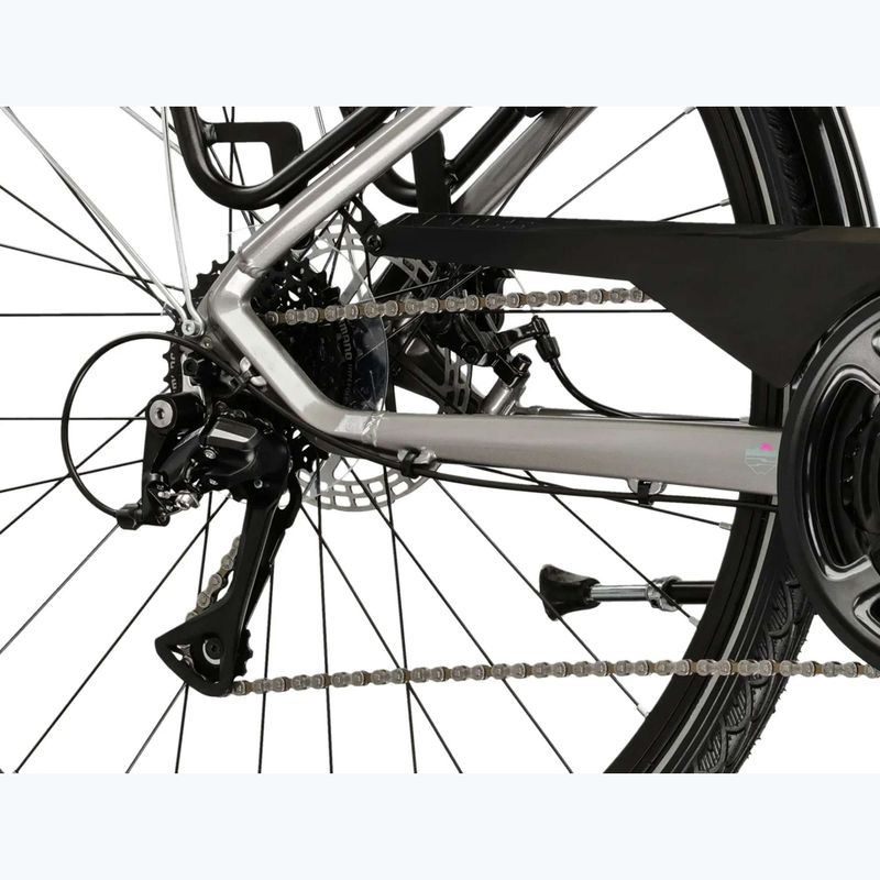 Damen-Trekkingrad KROSS Trans 3.0 In silver/gray/gloss 8