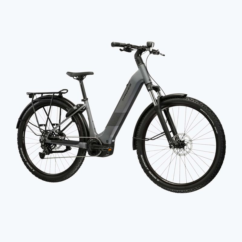 Elektrofahrrad KROSS Influx Suv Hybrid 2.0 600Wh LS 27,5" grey/black/matte 2