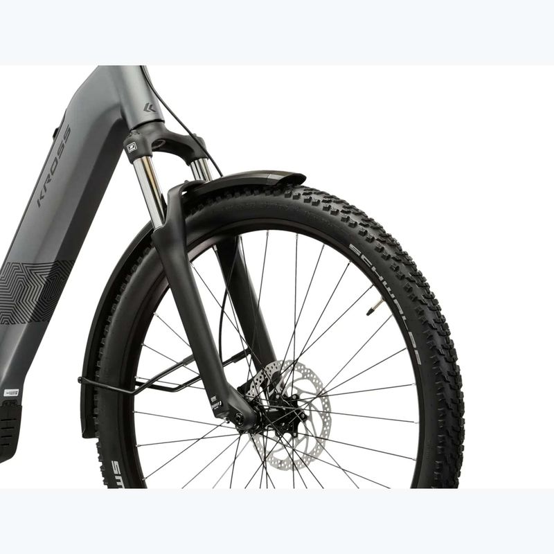 Elektrofahrrad KROSS Influx Suv Hybrid 2.0 600Wh LS 27,5" grey/black/matte 6
