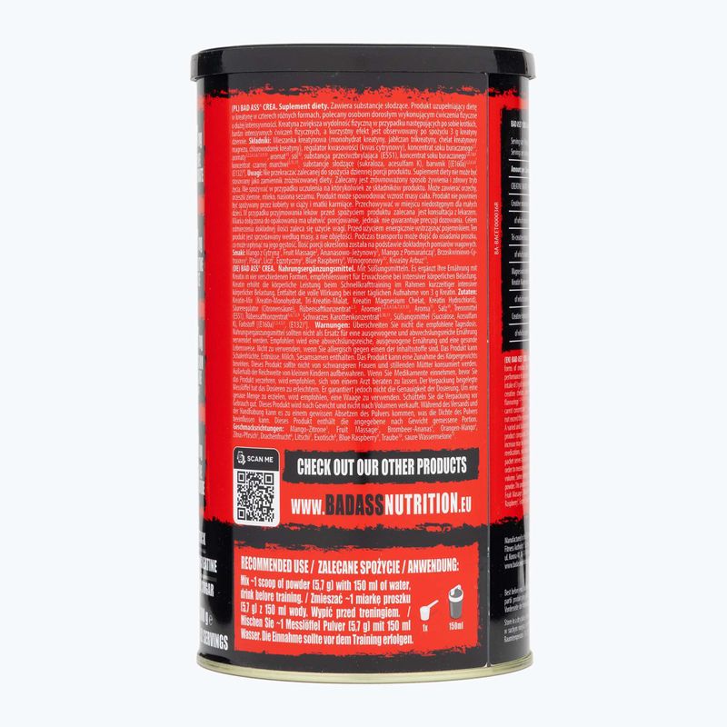 Fitness Authority Bad Ass Crea 300 g Zitrus/Pfirsich 3