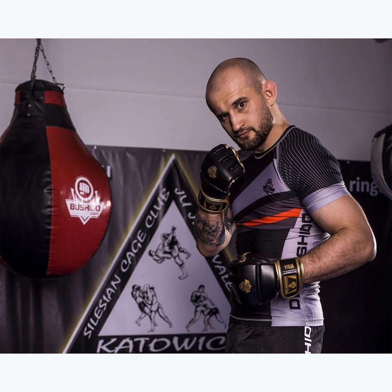 DBX BUSHIDO Grappling-Handschuhe schwarz E1V8 11