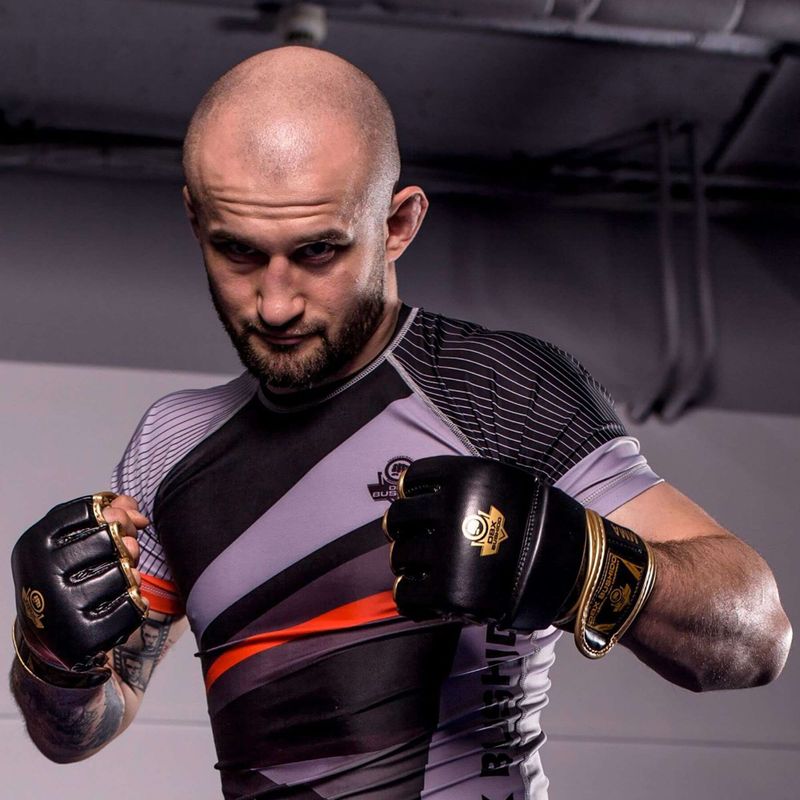 DBX BUSHIDO Grappling-Handschuhe schwarz E1V8 12
