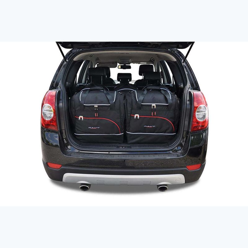 Gepäckträgertaschen-Set KJUST Chevrolet Captiva 2006-2010 5 Stk black 14