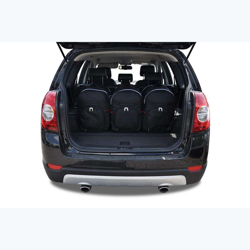 Gepäckträgertaschen-Set KJUST Chevrolet Captiva 2006-2010 5 Stk black 15