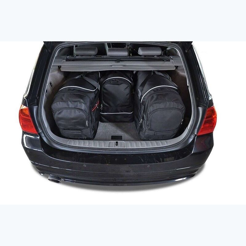 KJUST BMW 3 Touring Kofferraumtaschen Set 2005-2013 4 Stück schwarz 16