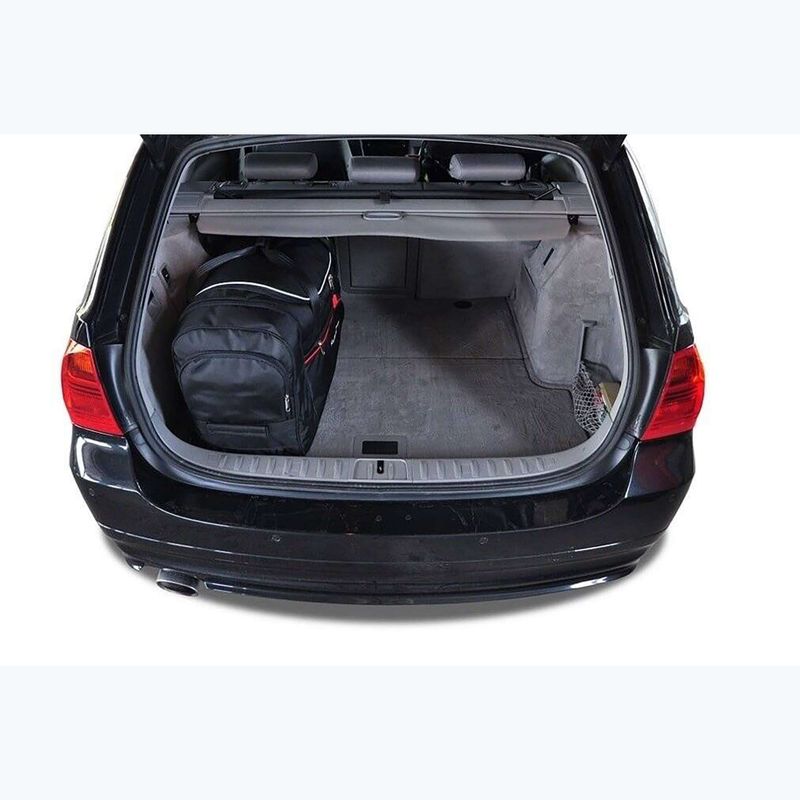 KJUST BMW 3 Touring Kofferraumtaschen Set 2005-2013 4 Stück schwarz 18