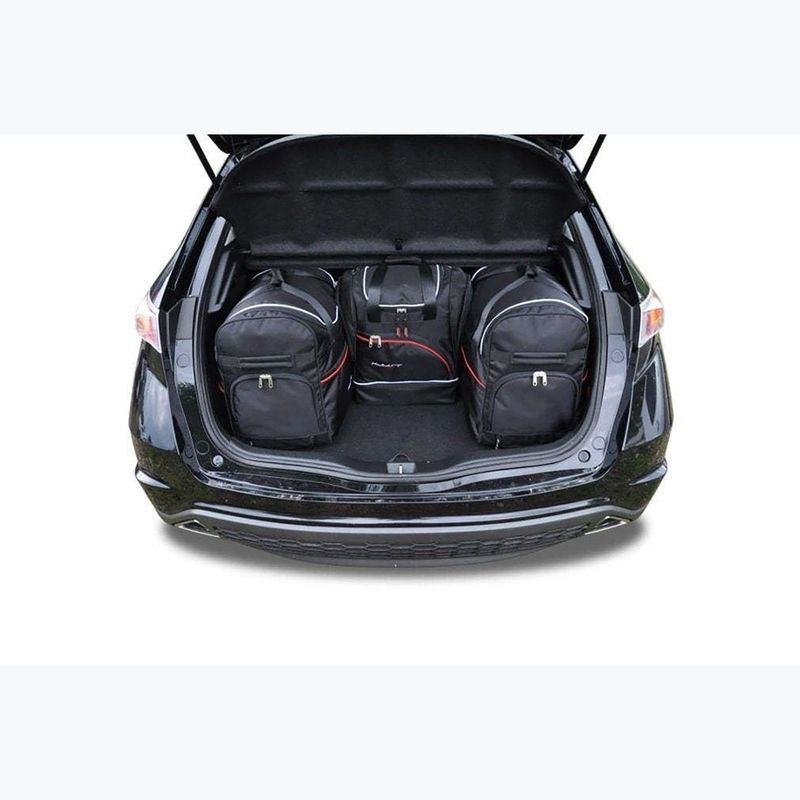 Gepäckträgertaschen-Set KJUST Honda Civic Hatchback 2006-2011 4 Stk black 12