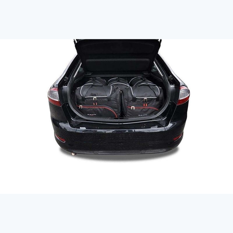 Gepäckträgertaschen-Set KJUST Ford Mondeo Hatchback 2007-2014 5 Stk black 12