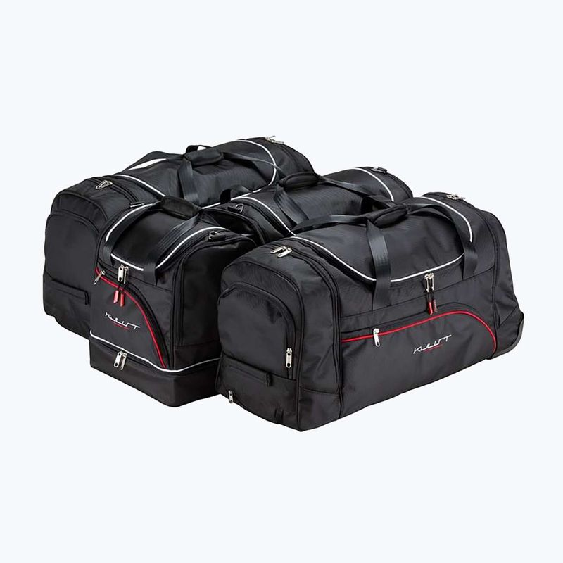 Gepäckträgertaschen-Set KJUST Mercedes-Benz GLK 2008-2015 4 Stk. Schwarz