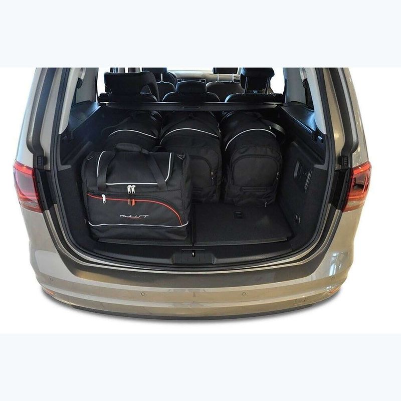 Gepäckträgertaschen-Set KJUST Seat Alhambra 2010-2020 5 Stk. Schwarz 12
